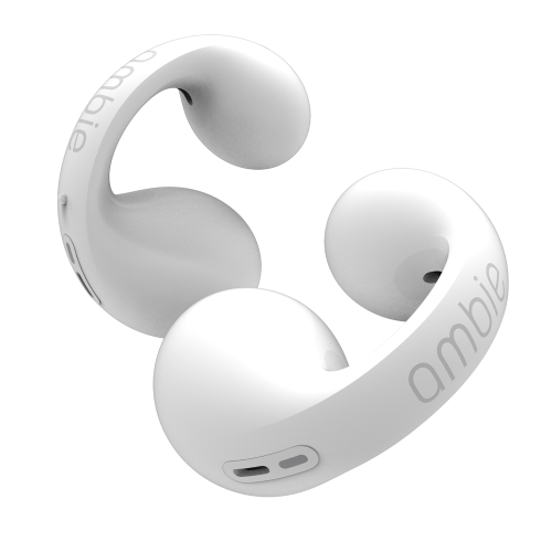 メラで ambie sound earcuffs AM-TW01 ホワイト のサイズ